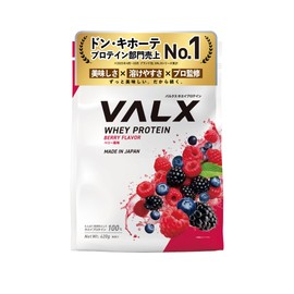 VALX VALX Whey Protein 14.8 oz (420 g) Berry Flavor, Whey Protein, WPC, Trial Size, Small Quantity, Diet, Reviewed by Yoshinori Yamamoto, Made in Japan