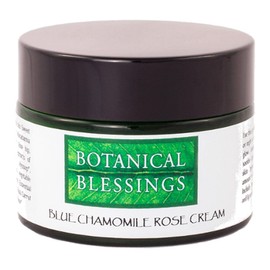 Botanical Blessings Blue Chamomile Rose Natural Face Cream