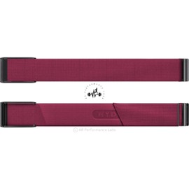 AR LABS Whoop 4.0 Compatible HydroKnit Wrist Band | Fast-Drying, Sweat-Wicking & Ultra-Breathable | Retains Less Moisture for Comfort & Performance (Deep Red/Burgundy)
