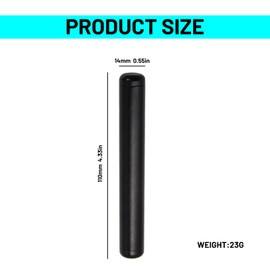 DAJING DAJING Smell Proof Aluminium Tube Set (Pack of 2) - Airtight & Lightweight Metal Case - Great for Travelling