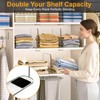 Purse Organizer for Closet Shelf Dividers: 8" Tall X 12"