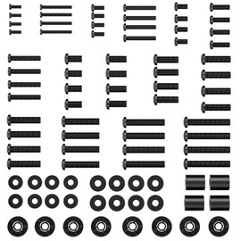 HOME VISION TV Mount Screws - Complete with M4, M5, M6, and M8 TV Mounting Hardware Kit, Washers and Spacers Included, Fit Most TVs up to 100 inch