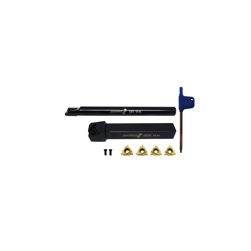 PAULIMOT 11 Piece Thread Cutting Set 14mm for Pitch up