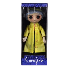 Casita de Muñecas Muñeca Coraline Ojos De Botón 23 Cm Colección Neca
