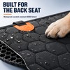 SucceBuy Dog Back Seat Extender with Hard Bottom, Mesh Window