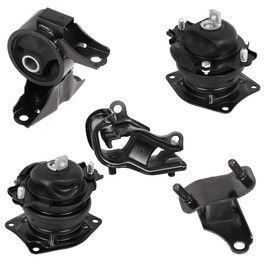 5Pcs Engine Motor Mount Compatible with Honda Odyssey V6 3.5L 2005 2006 Transmission Mount Set, Replace A4555 A4559 A65026EL A4583EL A6582