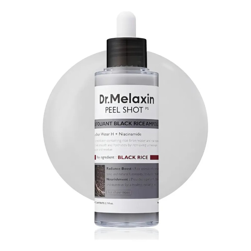 Ampolla Exfoliante e Hidratante Rostro Dr Melaxin Agua de Arroz
