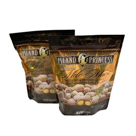 Island Princess 3 set - Mele Macs Toffee Coated Macadamia Nuts Covered in Milk Chocolate (15 Ounce Bag), 1.0 Count