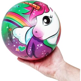 CUCUBA Bioball Unicorn Ball for Handball Beach Garden 18 cm