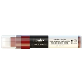 Liquitex Professional Paint Marker with 8-15 mm Wide Nib - Cadmium Red Deep Hue