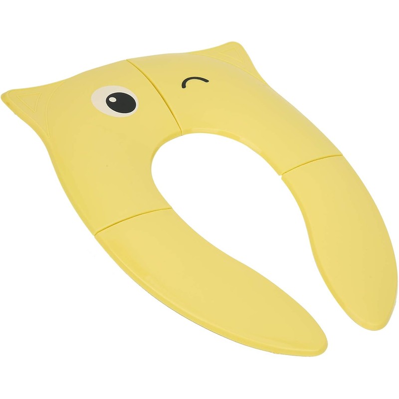 Cryfokt Cheerful Folding Potty Seat for Toddler Toilet Training with