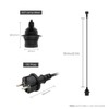 FIRMERST Waterproof Lamp Holder E27 with Cable Outdoor 10 m