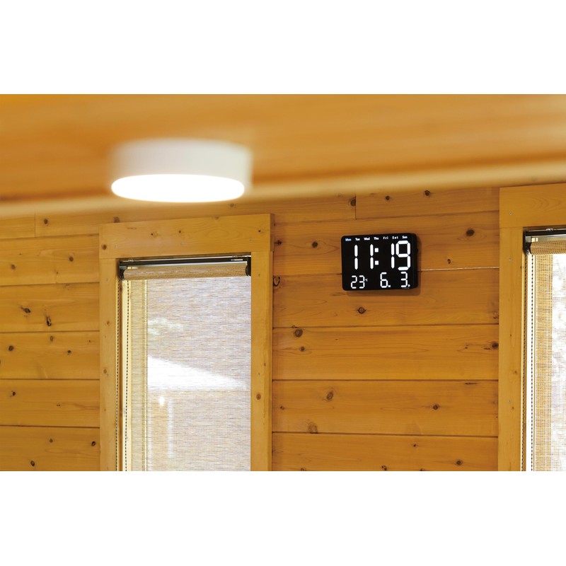 SLOWER SLW368 Digital LED Stylish Deca Character Interior Table Clock