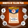 TAJ Yellow Peas Whole 2-Pounds | Vatana Whole, Vatana, Matar