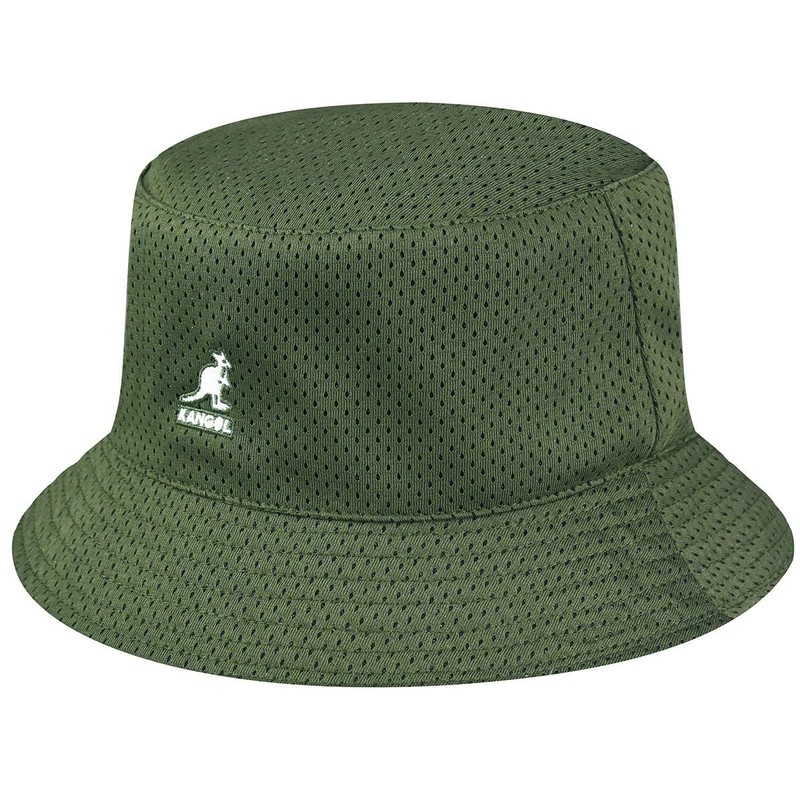 Kangol - Fishing Hats Packable Coordinates Mask Bucket, olive