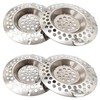 (4 pcs) 70mm Stainless Steel Kitchen Sink Strainer Plug Sink