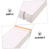 Ciieeo 200sheets Attendance Paper Cards Clock Cards for Payroll Recording