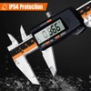 FortCeremy Digital Vernier Caliper, 150mm Electronic Vernier Caliper with Big