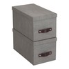 Bigso Silvia Organizational Storage Box | Photo Storage Box with