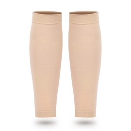 Compression Socks for Women, 1 Pair of Calf Bandages Stockings Women Men Calf Support Compression Calf Sleeves Compression Race and Recover, Support Socks for Women (Fleshcolor)