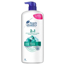 Head & Shoulders 2in1 itchy scalp care shampoo and conditioner combined, 1.2L, 1 unit / 헤드앤숄더 2in1 가려운 두피 케어 샴푸 컨디셔너 겸용, 1.2L, 1개
