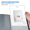 JIKIOU A4 Display Book Folder 40 Pockets Presentation Book Document