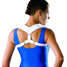 LP Support 901 Haltungskorrektur - Schlüsselbeinbandage, Größe:M, Farbe:weiss