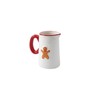 CGB Giftware | Christmas Gingerbread Man Milk Jug | Gingerbread