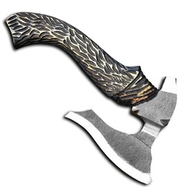 AX-2070 Handmade Carbon Steel Axe with Sheath