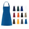 WOPOKY Cotton Blend Waterproof Apron With 2 Pockets for Women