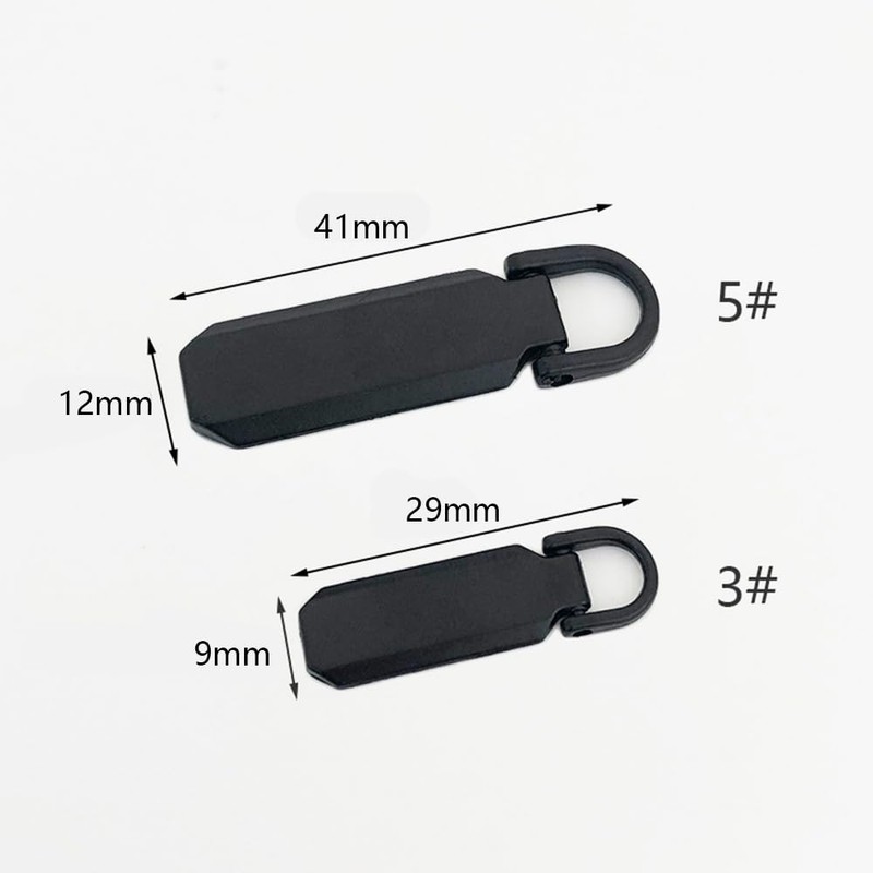 Mikankawa Zipper Pulls Zipper Handles Zipper Handles Replacement Parts 4-Piece