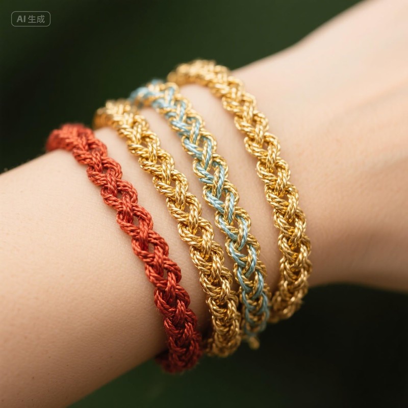11-Piece Cross Stitch Thread, Friendship Bracelet Kit, Bracelet String, Embroidery