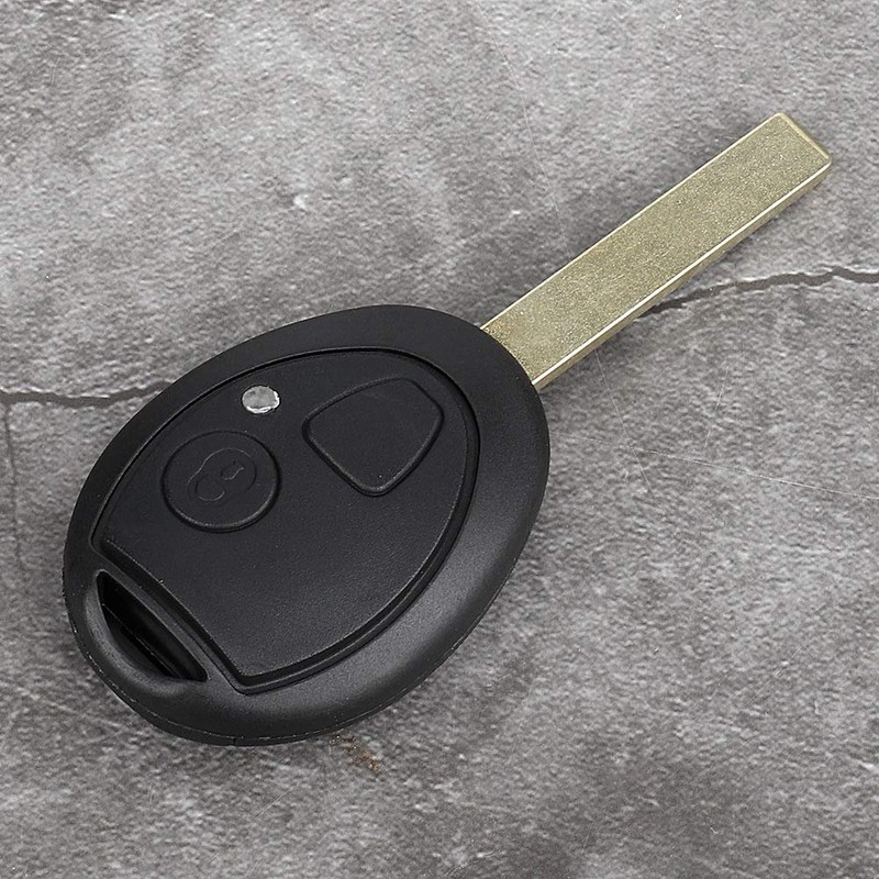 KIMISS Key Shell Cover, 2 Button Car Key Fob Fob