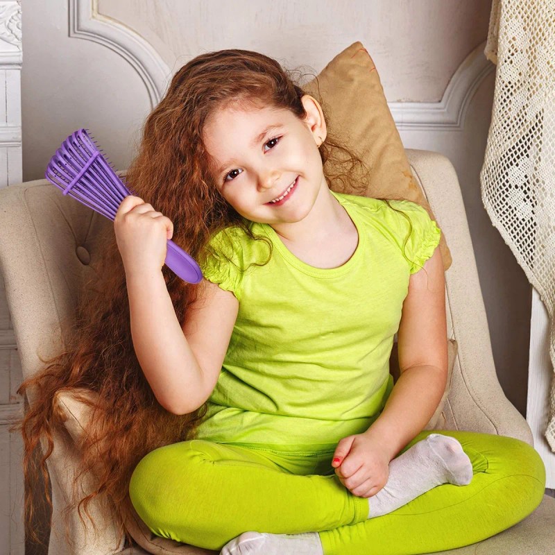 2pz Cepillo Para Cabello Desenredar El Cabello Rizado Mujere