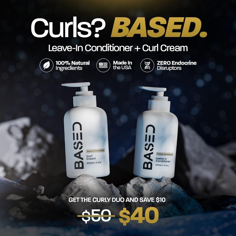 Based Bodyworks Curl Cream | Instant Definition & Hydration |