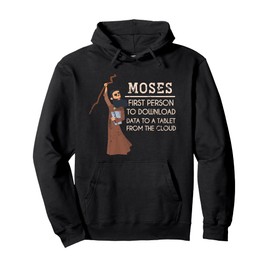 Faith Moses Bible Verse Funny Christian Gift Prayer Pullover Hoodie