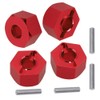 Aluminum RC Front & Rear Wheel Hubs Hex 12mm Upgrade