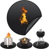 36'' Fire Pit Mat for Solo Stove Bonfire, Round Fireproof