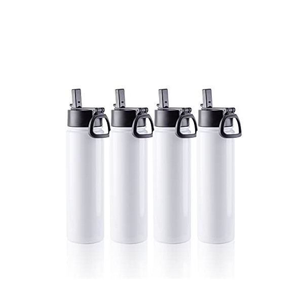 PYD Life 4 Pack Sublimation Blank Tumbler 22 OZ Sports