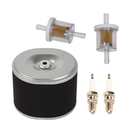 HIFROM AIR Filter Fuel Filter Spark Plug kit replacement for Honda GX340 GX390 11HP & 13HP Engine New Aftermarket # 17210-ZE3-505, 17210-ZE3-010, 100-012, 30-417, 19-7712 5252697, 2893907