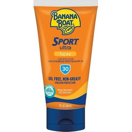 Banana Boat Spf#30 Sport Face 3 Ounce (88ml) (3 Pack)