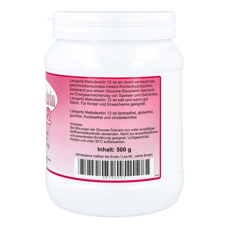 MALTODEXTRIN 12 Lamperts Pulver 500 g