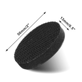 Kyuionty 5 Pack 2 Inch Hook and Loop Soft Sponge Cushion Buffer Pad, Foam Sponge Buffer Backing Pad Soft Density Interface Pad for Polishing and Buffing