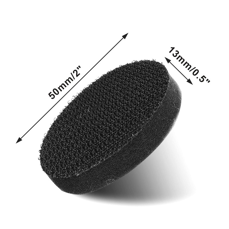 Kyuionty 5 Pack 2 Inch Hook and Loop Soft Sponge