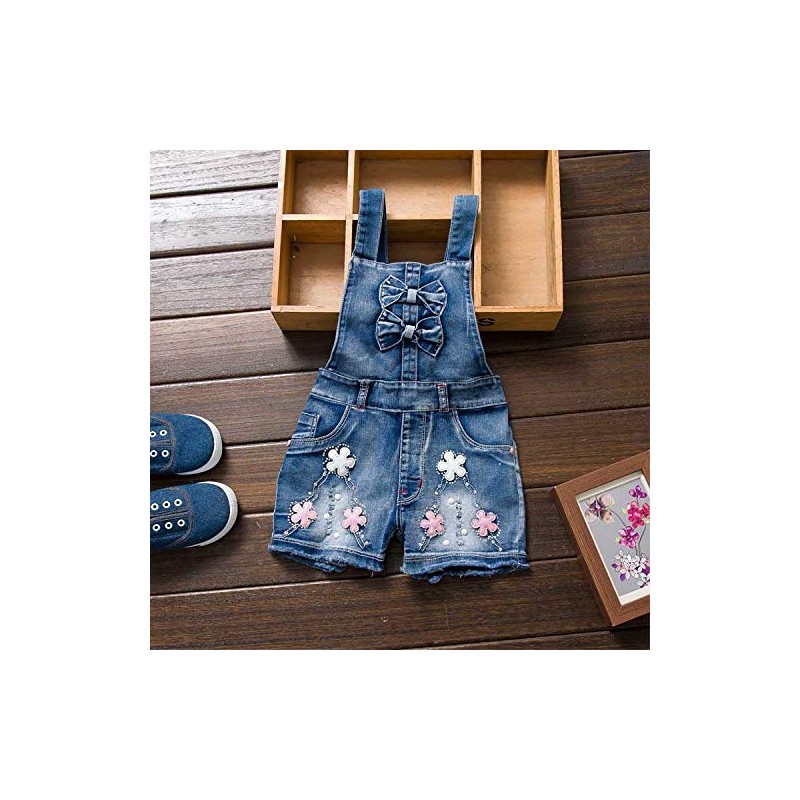 Yao Summer Little Girls - Mameluco de algodón para niñas
