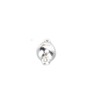 20 Sets Magnetic Clasps Round Brass Fashionable Jewelry Clasps for