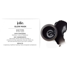 Jolie Deep Detox Purifying Charcoal Glow Mask 2.2 oz.
