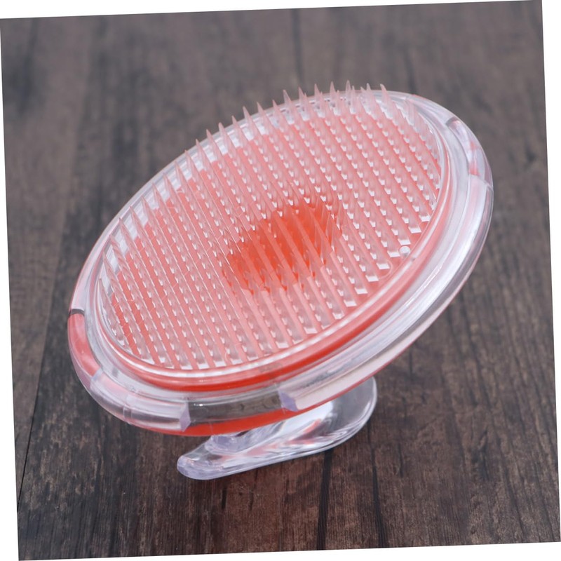 OATIPHO Round PVC Scalp Massage Comb Slip Hair Brush for