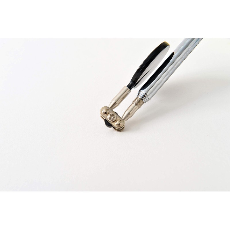 ホーザン(HOZAN) インスペクションミラー 奥まった場所の検視に ミラー径30mm ロッド長200~693mm Z-354