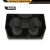 CNNELL Center Console Cup Holder Compatible with Chevy Colorado 2004-2012/Fit